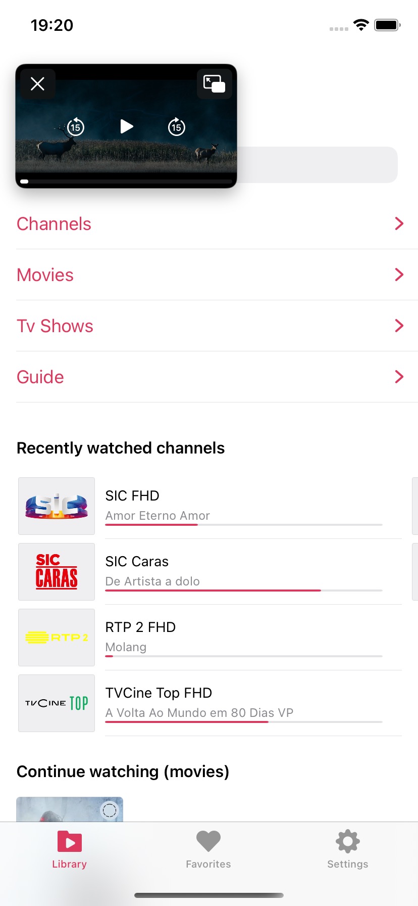 1st Class IPTV ios_15